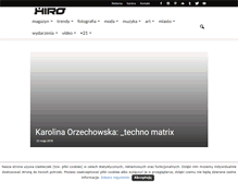 Tablet Screenshot of hiro.pl